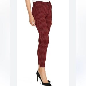 Hudson Jeans Barbara super skinny size 28 houndstooth pattern